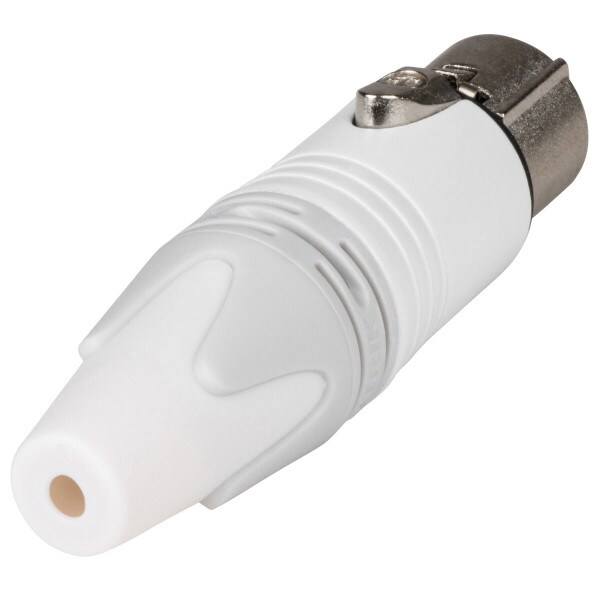 Main product image for Neutrik NC3FXX-WT Female XLR Connector - White 092-2272